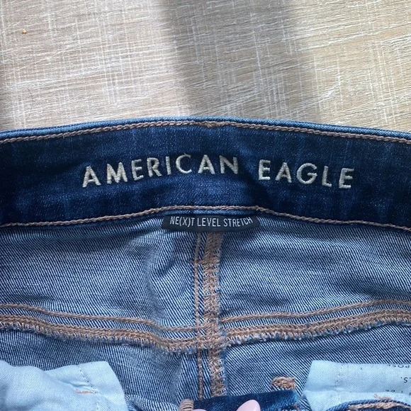 American Eagle size 0 Next Level stretch Jeggings - Picture 2 of 4